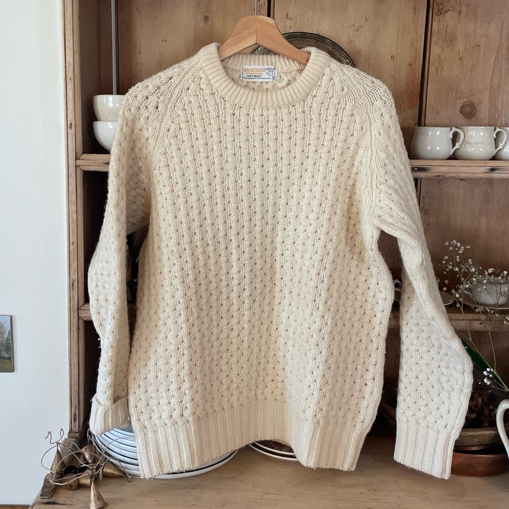 Vintage 100% Wool Braemar Sweater